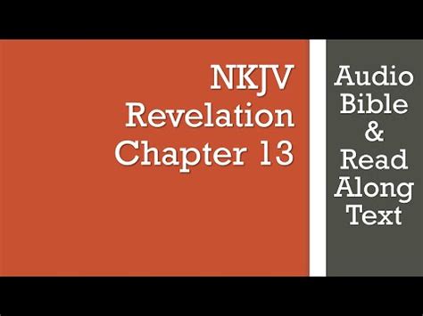 Handed down. . Revelation 13 nkjv